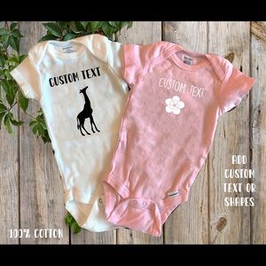 Customized 3-6 months and 6-9 months available!